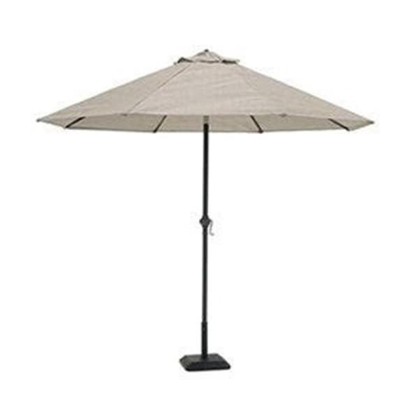 Four Seasons Flowers J & J Global 270511 Four Seasons 9 ft. Steel Grey Umbrella 270511 - main